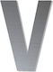 One Two Three Done Sign with Text in Silver Col...