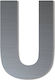 One Two Three Done Sign with Text in Silver Col...