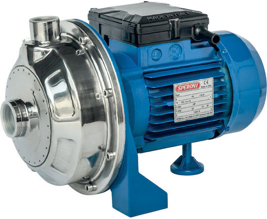 Speroni Pompa de apă de suprafață electrică Centrifugal 1hp Cu o singură fază