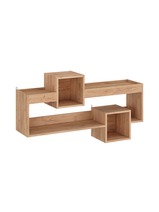 Shelf Wall Shellie Oak 120x28x65cm