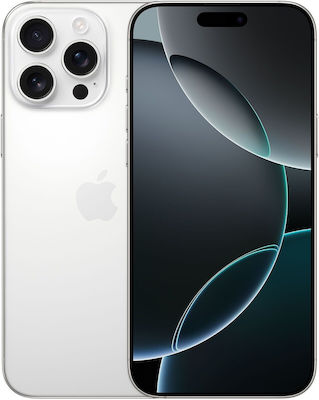 Apple iPhone 16 Pro Max 5G (8GB/1.0TB) White Titanium - Προπαραγγελία