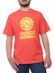 T-shirt Κοραλί