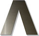 House Letter Sticker ''l'' 80 X 64 Mm Bronze Plastic Darvin