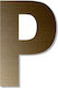 Letter "r" Bronze Self-Adhesive 120mm Plastic D...