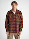 Trenton Μακρυμάνικo Overshirt Καρό Καρό
