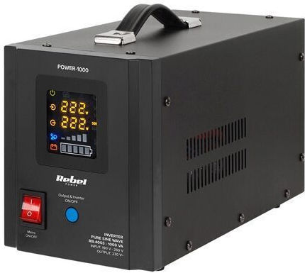 Rebel Power-1000 Inverter Unda sinusoidală pură 700W 12V Cu o singură fază LCH-RB-4003