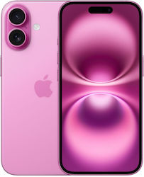 Apple iPhone 16 5G (8GB/128GB) Pink - Προπαραγγελία