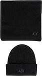 Armani Exchange Γυναικείο Σετ με Σκούφο Πλεκτό ...