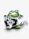 Pandora Charm Tier aus Silber Grün