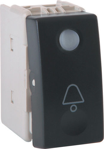 Elmark Knopf Glocke in Schwarz Farbe 21510A