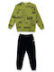 Kinder Sweatpants Set - Jogginganzug Green 2Stück