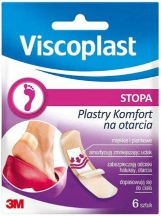 Viscoplast Comfort Mix Advanced Adhesive Bandages 6-pack