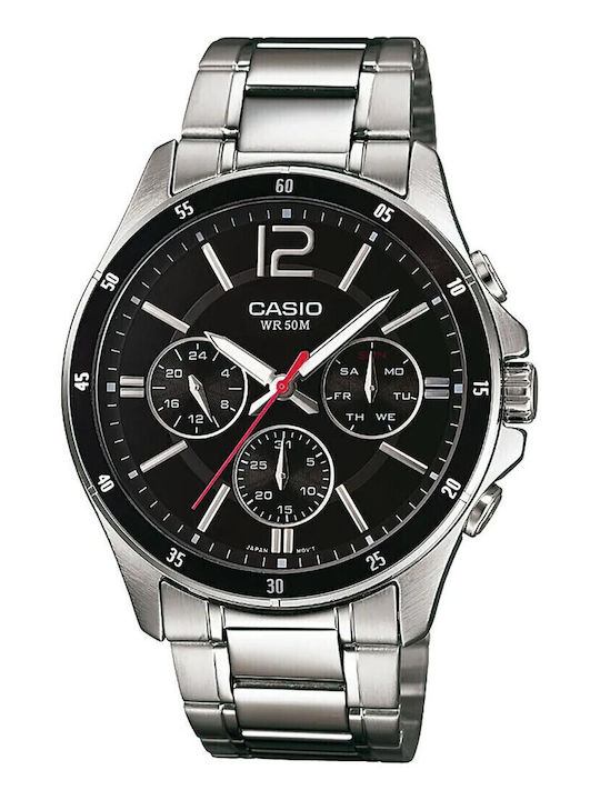 Casio Collection Ανδρικό Ρολόι Μπαταρίας με Αση...