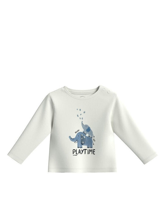 Kids' Shirt Long Sleeve Ecru Playtime