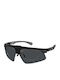 Polaroid Unisex Sunglasses with Black Plastic Frame and Gray Polarized Lens PLD7056/C O6W/M9