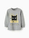 Kinderhemd Langarm Gray