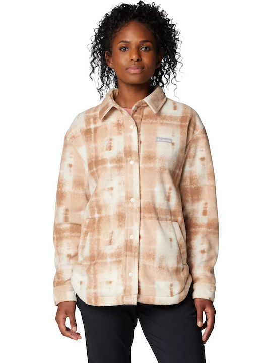 Columbia Γυναικείο Brown Overshirt