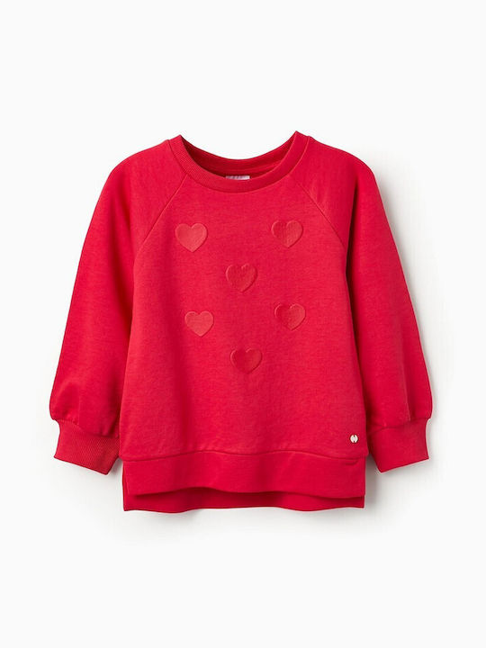 Zippy Kinder Sweatshirt Rot