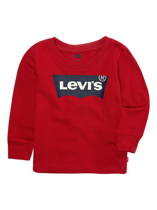 Levi's Kids Blouse Long Sleeve Bordeaux