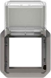 Legrand Plexo N Πλαίσιο Διακόπτη σε Γκρι Χρώμα 069580L