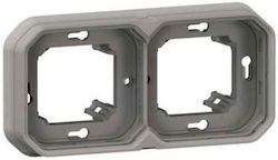 Legrand Plexo N Schalterrahmen in Gray Farbe 069683L