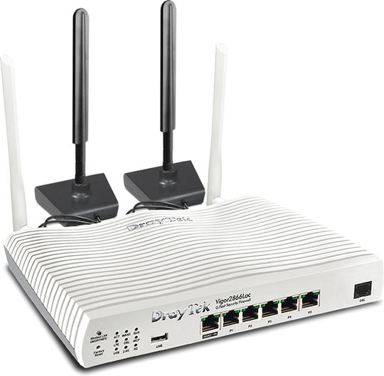 Draytek Vigor 2866L Ασύρματο Router με 5 Θύρες