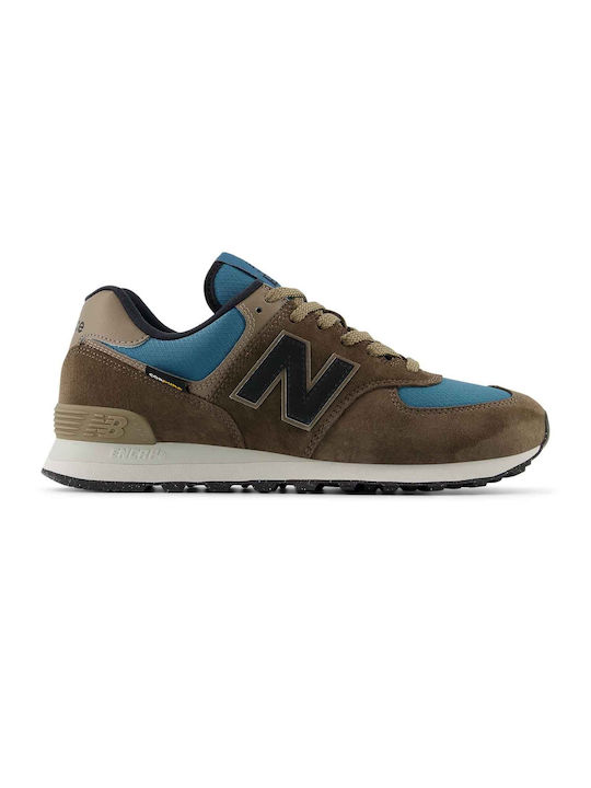 New Balance 574 Ανδρικά Sneakers Καφέ