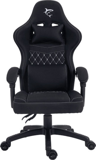 White Shark Austin Fabric Gaming Chair Black
