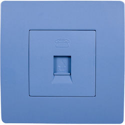 Elmark El Basic Tz106 Πρίζα Τηλεφώνου με Πλαίσι...