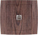 Elmark Complete Single Telephone Socket Brown 380820