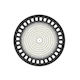 Elmark Boston200 Φωτιστικό Καμπάνα 200W Φυσικό Λευκό 34000lm με Ενσωματωμένο LED Λευκό Ø30.8xΥ11.9cm