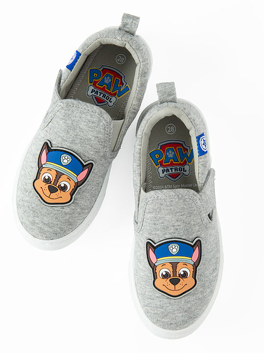 Cool Club Paw Patrol Παιδικά Sneakers Slip-on Γκρι