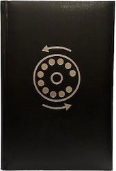 The Writing Fields Writing Fields Phone Directory Black 14x21cm