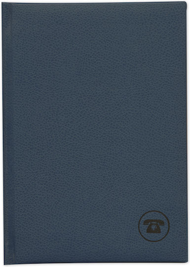 adBook Τηλεφωνικό Ευρετήριο 128 Σελίδες Μπλε 14x21cm