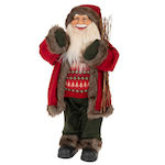 Red Fabric Santa Claus 65cm