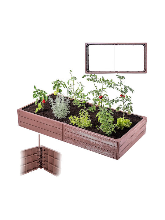 Kadax Hochbeet Gemüsegarten Pflanzkasten Braun ...