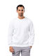 Bodymove Herren Sweatshirt Weiß