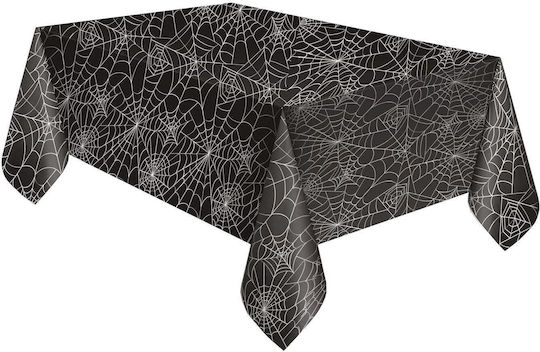 Unique Τραπεζομάντηλο για Party Halloween Πλαστικό 274x137cm Μαύρο U51003
