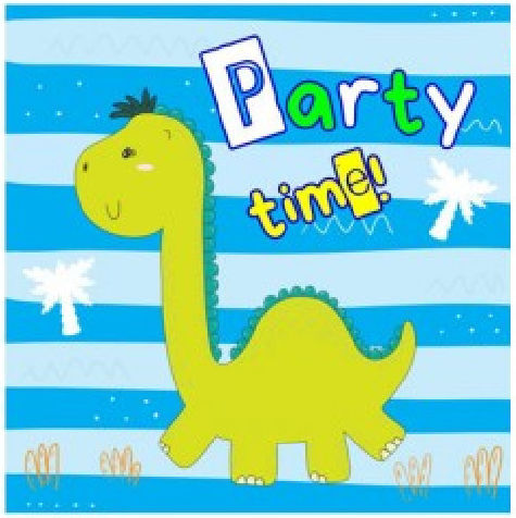 Paper Box Προσκλήσεις Party Part Time Σετ 6 Τεμ 04310