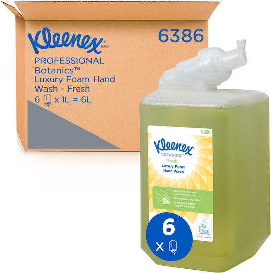 Schaumhandseife 1L 6 Stück Kleenex Botanics Fresh 6386