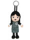 Wednesday School Uniform Plush Keychain 15cm