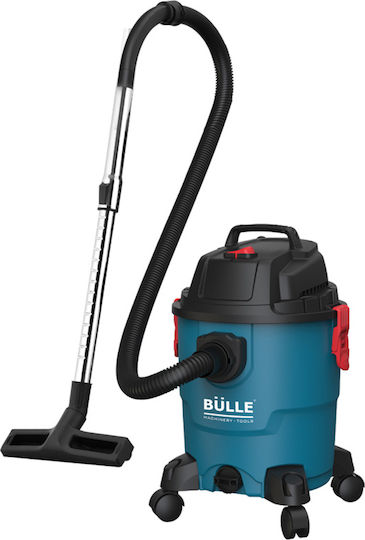 Bulle Vacuum Wet / Dry 1200W with Plastic Bin 20lt