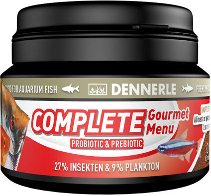 Dennerle Complete Τροφή για Ψάρια σε Κόκκους με Σπιρουλίνα 100ml 42γρ.