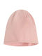 Kinder Mütze Stoff Rosa