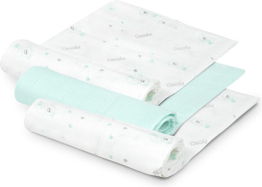 Interbaby Pătură De Înfășat 55x70cm 3 Bucăți