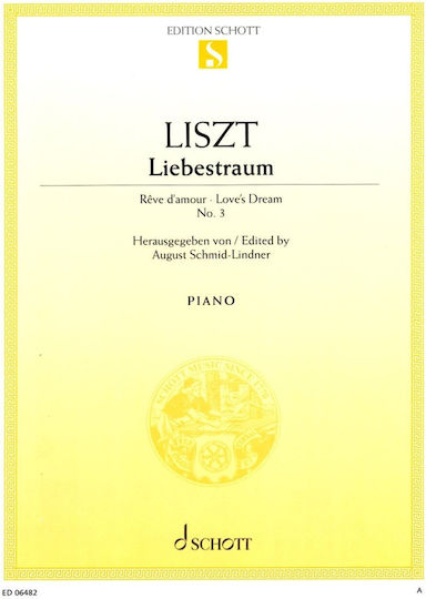 Schott Sohne Liszt Franz - Liebestraum (love's Dream