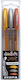 Zebra Doodlerz Glitter Gel Pens 3pcs Assorted Colors 1-50025