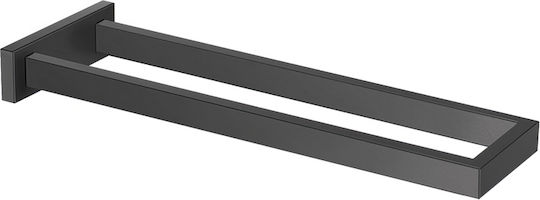 Sanco Double Wall-Mounted Bathroom Rail ​36x36cm Gray