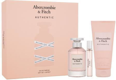 Abercrombie & Fitch Authentic Set pentru femei cu Loțiune de corp