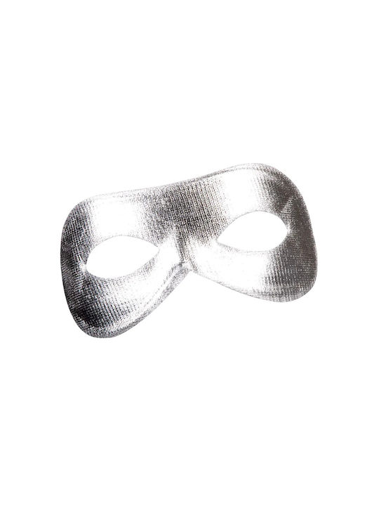 Metallic Silver Eye Mask